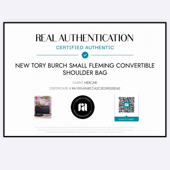 Tory Burch Fleming Black Leather Authentic Shoulder Bag With Gold Hardware - Picture 3 of 15